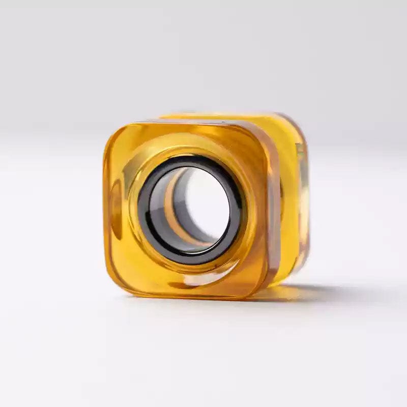 EDC Lanyard Bead – LAUTIE Wormhole Pendant | Titanium Zircuti Copper