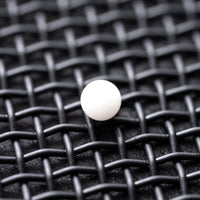 White Ceramic Bead (3pcs)