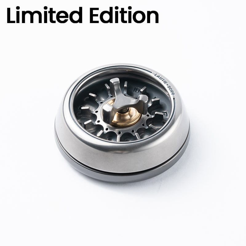 Spinning Top – LAUTIE Carnival Nano | CuNi Brass Zirconium Titanium 18K Gold EDC Spinner