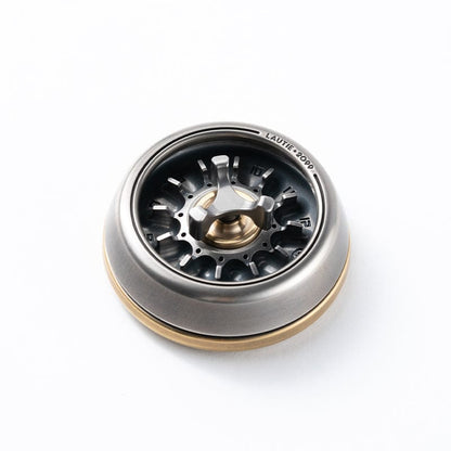 Spinning Top – LAUTIE Carnival Nano | CuNi Brass Zirconium Titanium 18K Gold EDC Spinner