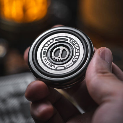 Spinning Top – LAUTIE Carnival Nano | CuNi Brass Zirconium Titanium 18K Gold EDC Spinner