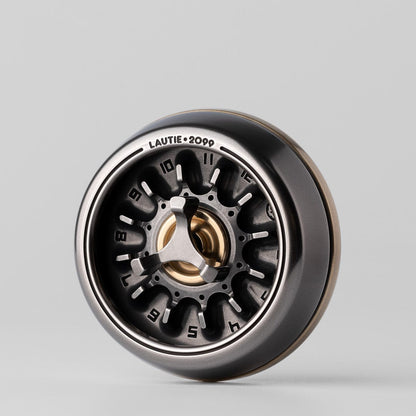 Spinning Top – LAUTIE Carnival Nano | CuNi Brass Zirconium Titanium 18K Gold EDC Spinner