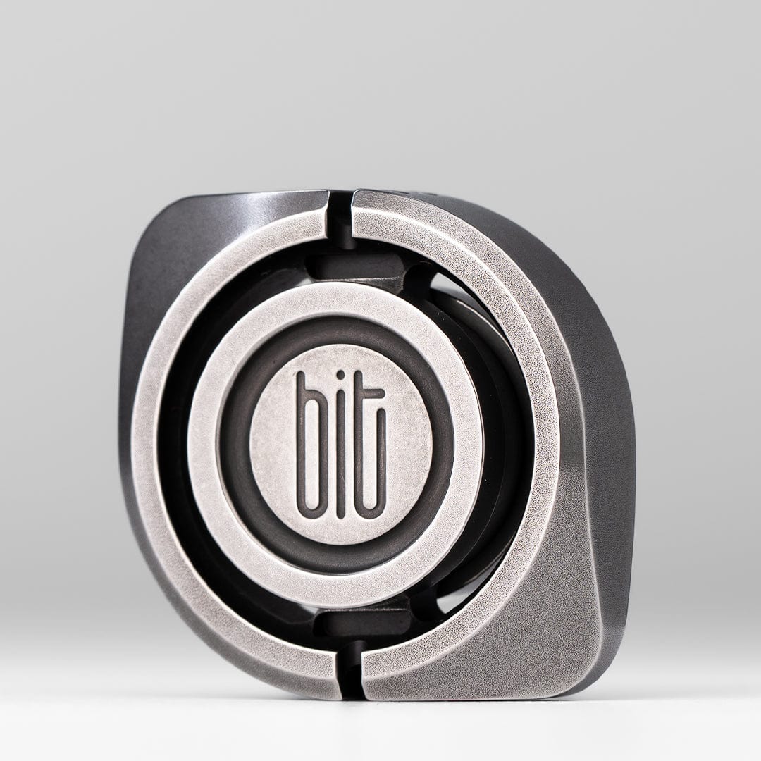 Gyroscope Toy – LAUTIE Bit-04 | Zirconium Titanium Brass Steel EDC Fidget Spinner
