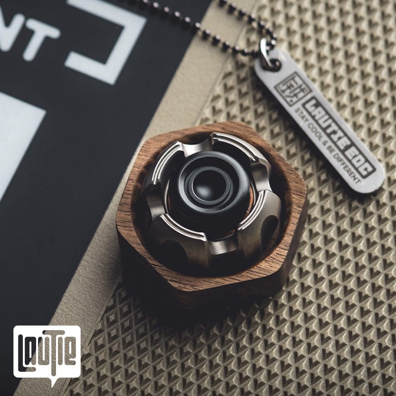 EDC Spinner – LAUTIE Noiz | Titanium Stainless Steel Aluminum Gyroscope Fidget