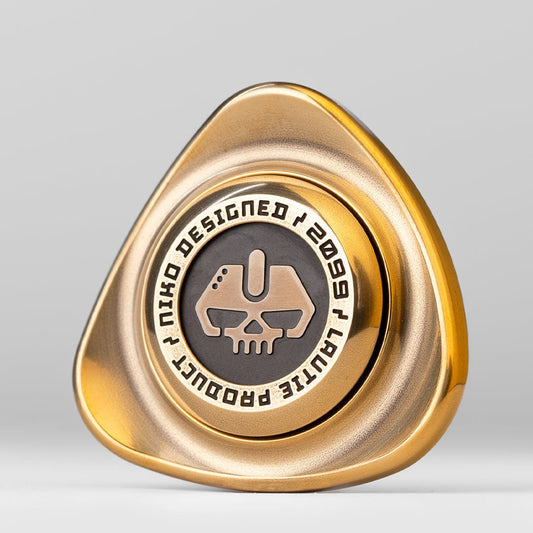 Fidget Spinner – LAUTIE Roc 2.0 | Zirconium Brass Copper Titanium Stainless Steel EDC Hand Spinner
