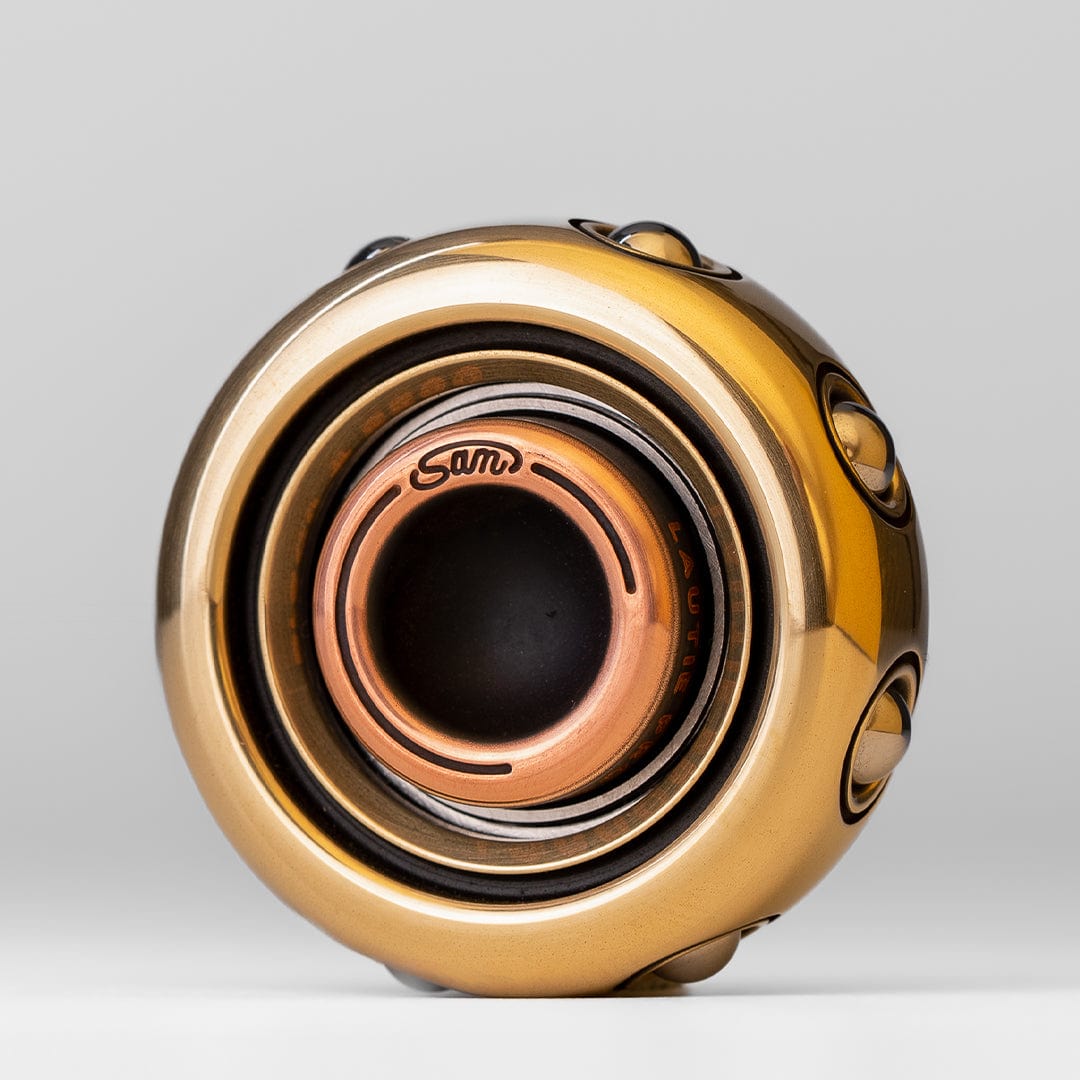 Fidget Spinner – LAUTIE SAM | Stainless Steel Brass Copper Zirconium Ring Spinner EDC