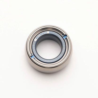 LAUTIE Mechanic C flame blue titanium ratchet fidget ring