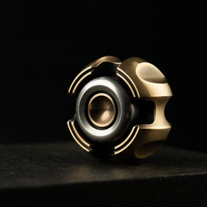 Push Slider – LAUTIE NoizC-Nano | PEI Stainless Steel Brass Titanium EDC Fidget Slider