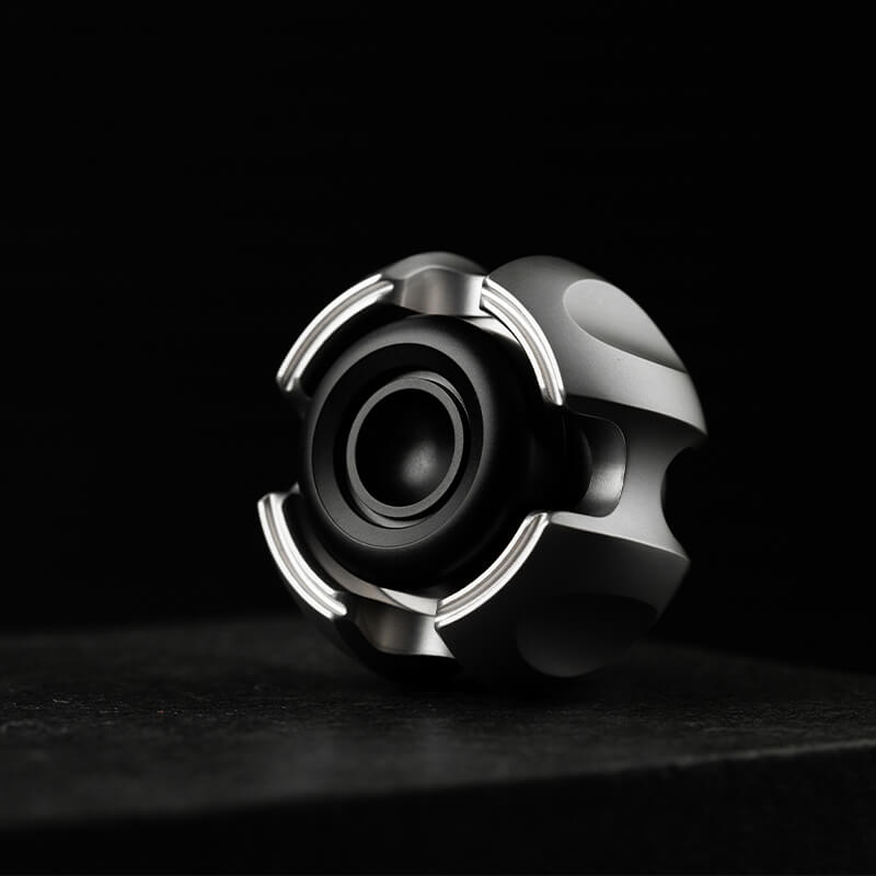 Push Slider – LAUTIE NoizC-Nano | PEI Stainless Steel Brass Titanium EDC Fidget Slider