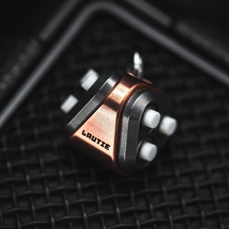 EDC Bead – LAUTIE Beetle Crash & Strawberry Crash | Zirconium Stainless Steel Copper Lanyard Pendant
