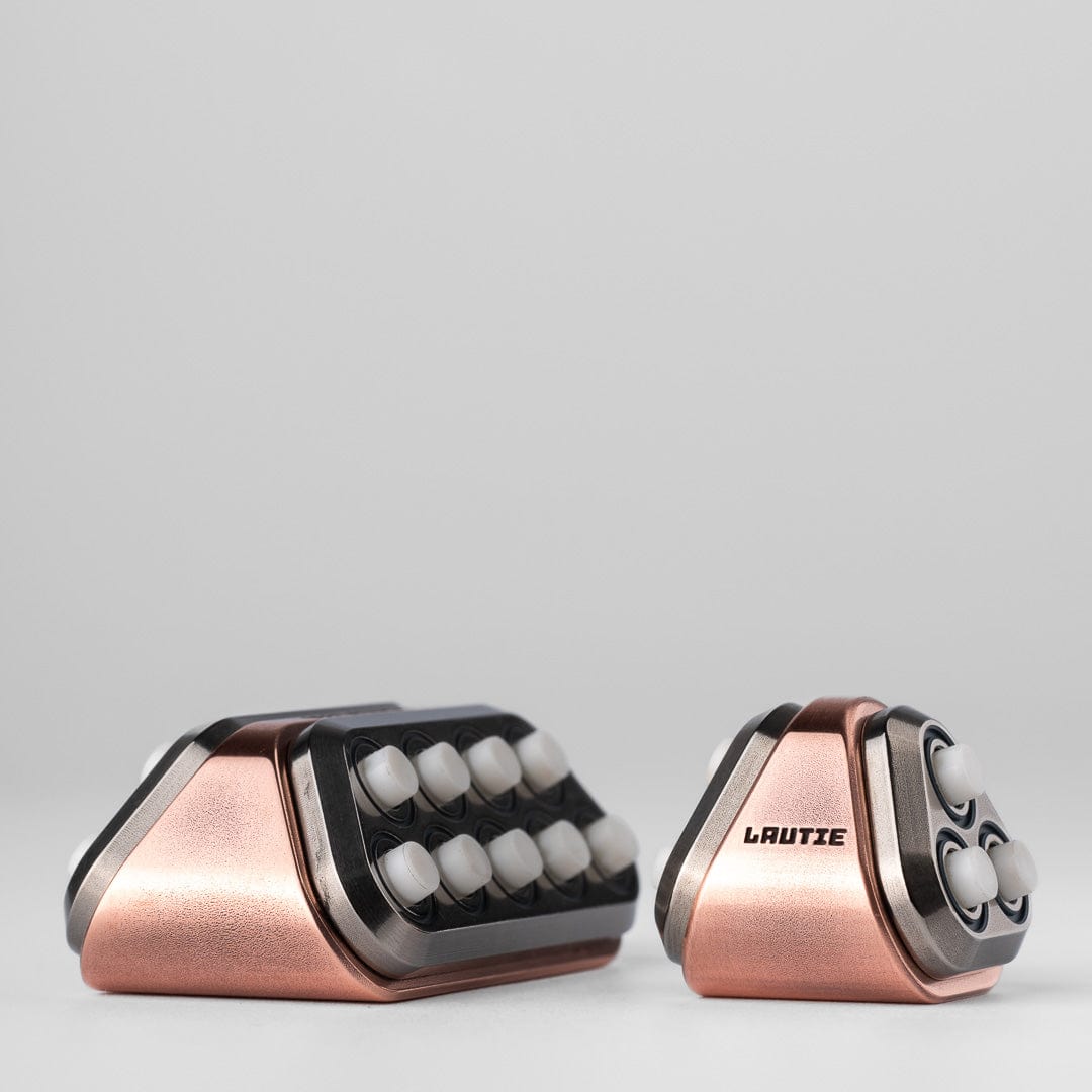 EDC Bead – LAUTIE Beetle Crash & Strawberry Crash | Zirconium Stainless Steel Copper Lanyard Pendant