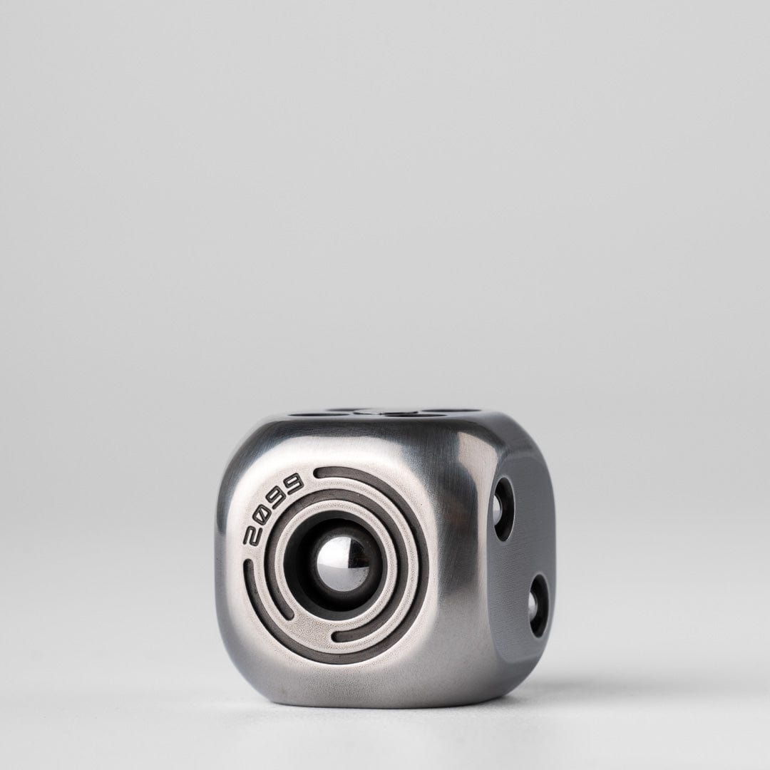EDC Pendant – LAUTIE Warrior Monk Metal Dice | Stainless Steel Zirconium Copper Titanium