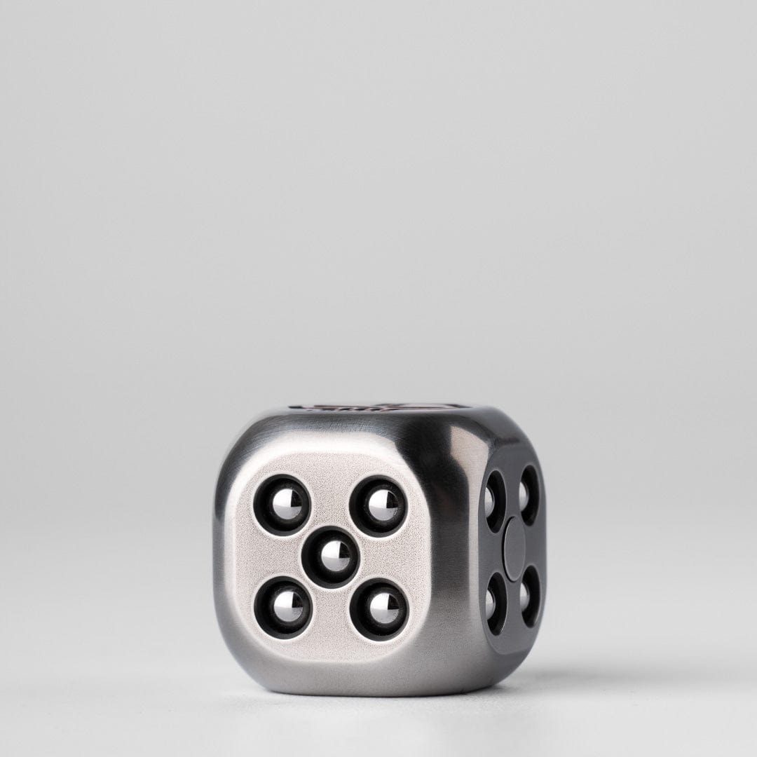 EDC Pendant – LAUTIE Warrior Monk Metal Dice | Stainless Steel Zirconium Copper Titanium