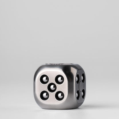 EDC Pendant – LAUTIE Warrior Monk Metal Dice | Stainless Steel Zirconium Copper Titanium