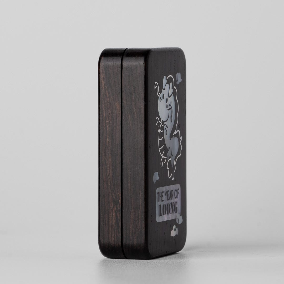 Haptic Slider – Liaoliao EDC Mu Linglong | African Blackwood Jade Mother of Pearl