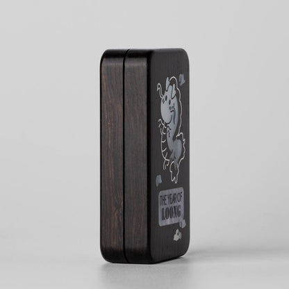 Haptic Slider – Liaoliao EDC Mu Linglong | African Blackwood Jade Mother of Pearl