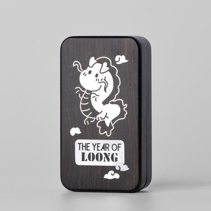 Haptic Slider – Liaoliao EDC Mu Linglong | African Blackwood Jade Mother of Pearl