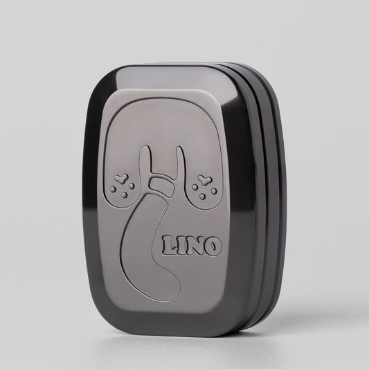 Fidget Slider EDC – LINO EDC Yuli | Polished Zirconium Push Slider