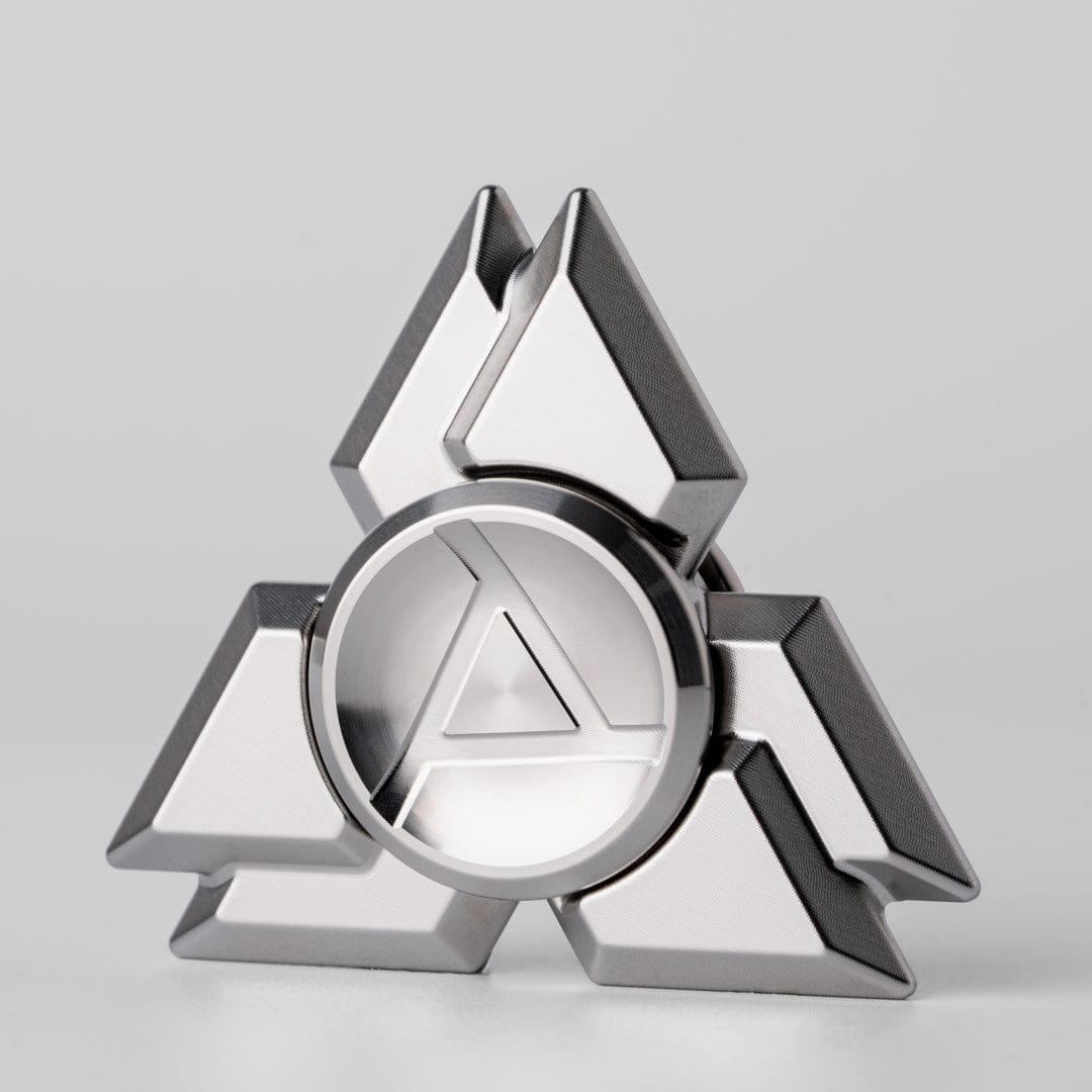 Fidget Spinner EDC – LM EDC Twin | Stainless Steel Zirconium Oil Slick Spin Top