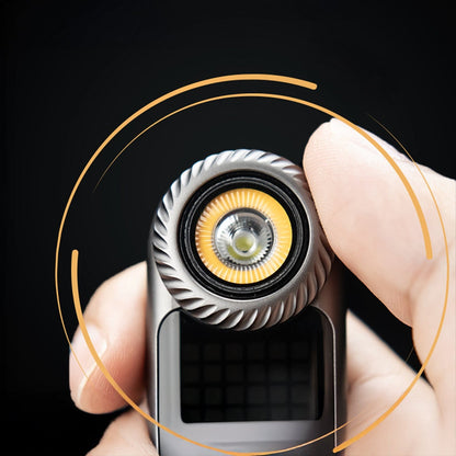 EDC Flashlight – Loop Gear SK09 LOOPDOT | Aluminum Titanium Pocket Light