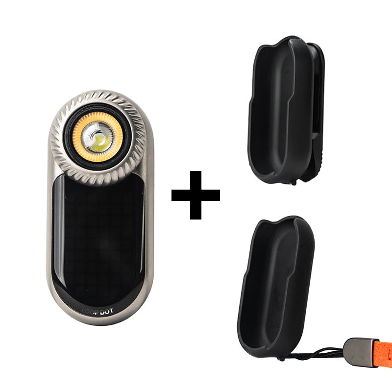 EDC Flashlight – Loop Gear SK09 LOOPDOT | Aluminum Titanium Pocket Light
