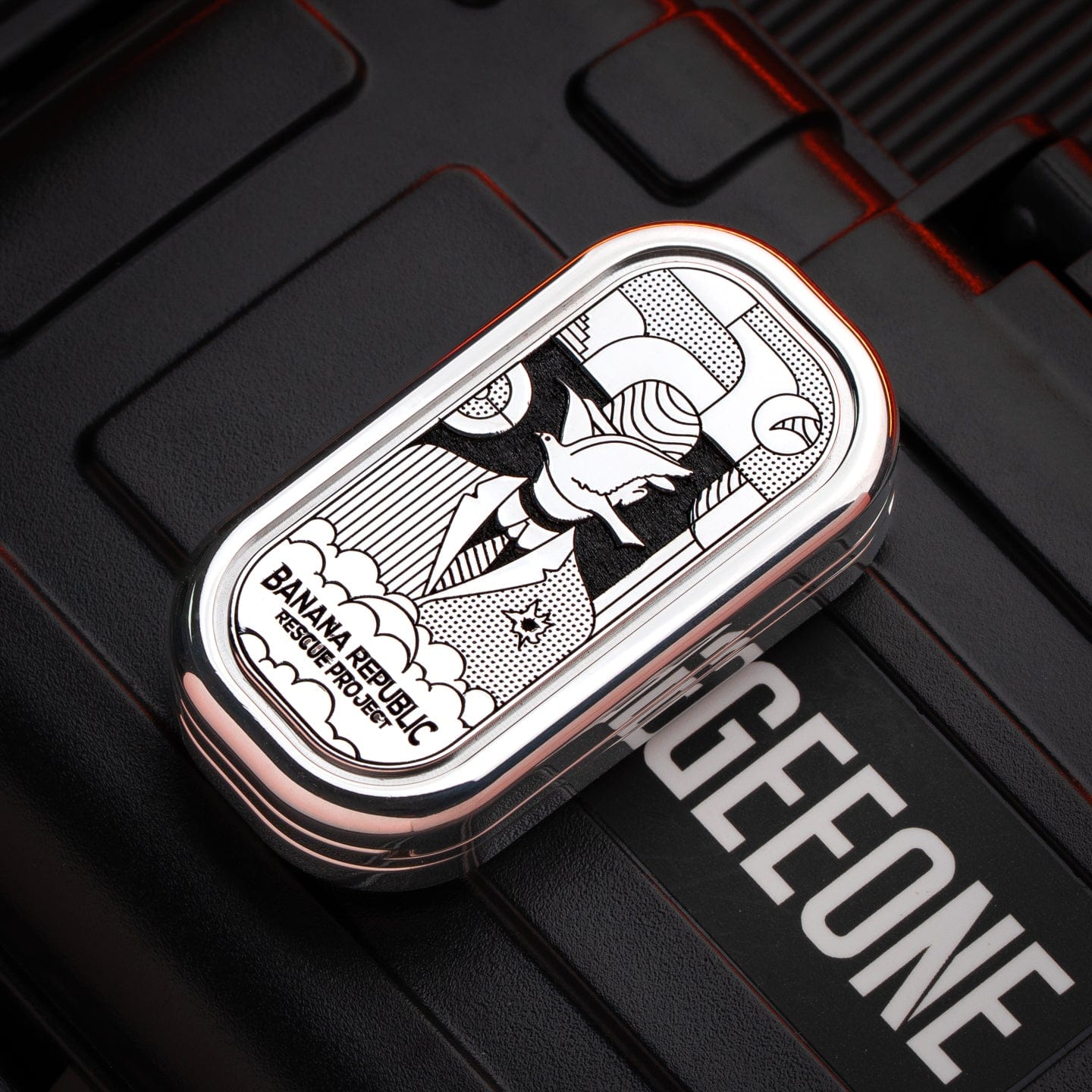 Mechanical Slider – MACKIE BRRP CP3 | Stainless Steel Copper EDC Push Slider