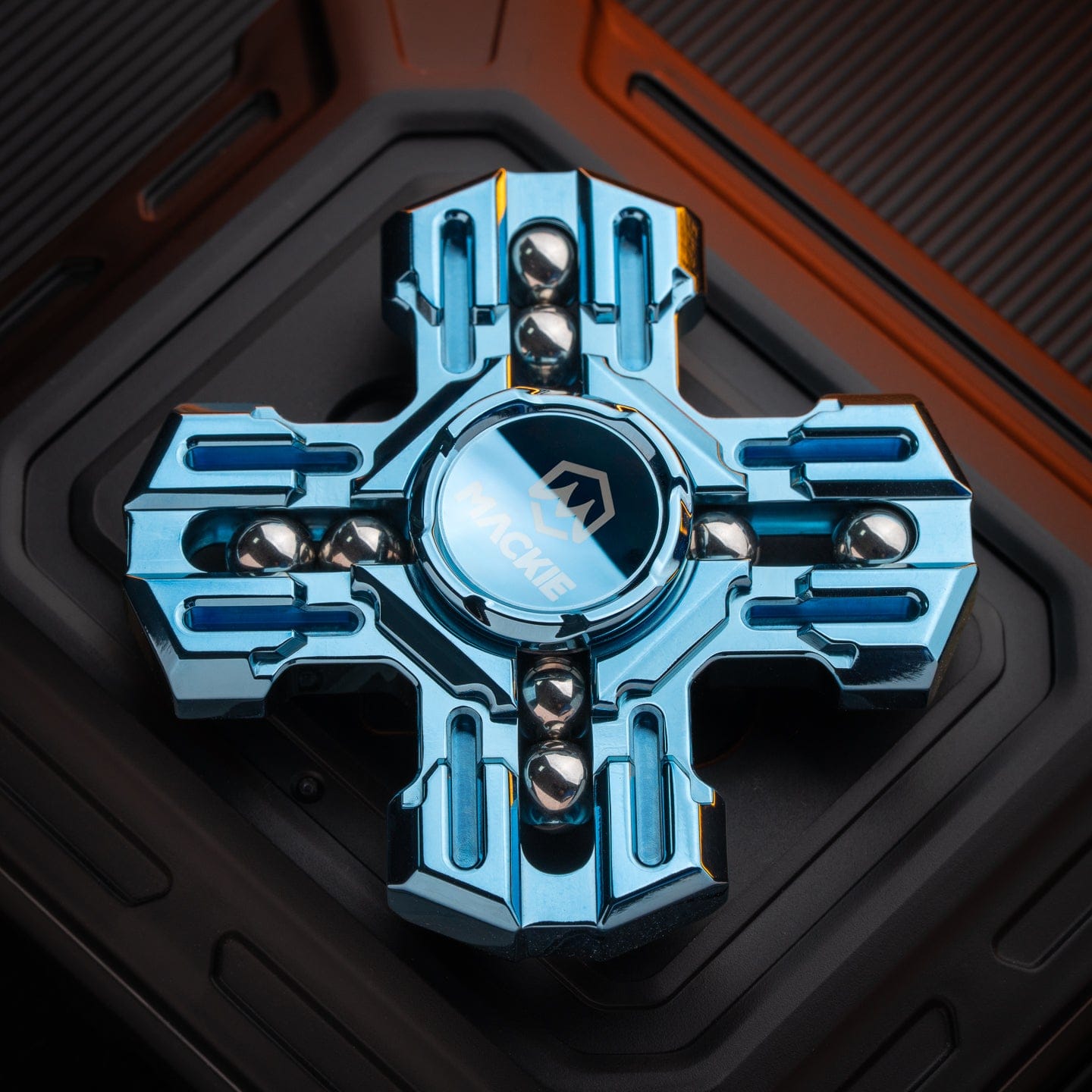 Gyroscope Toy – MACKIE Paladin | Titanium Zirconium Mokuti Zircuti EDC Fidget Spinner