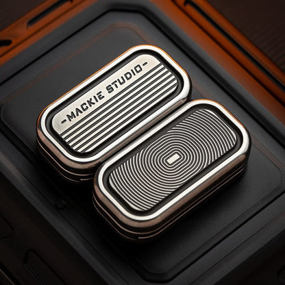 Mechanical Slider – MACKIE CP3 | Stainless Steel Zirconium Copper EDC Push Slider