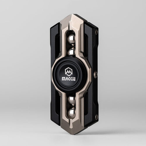 Hand Spinner – MACKIE Bar Armored Knight | Stainless Steel Aluminum EDC Fidget Spinner