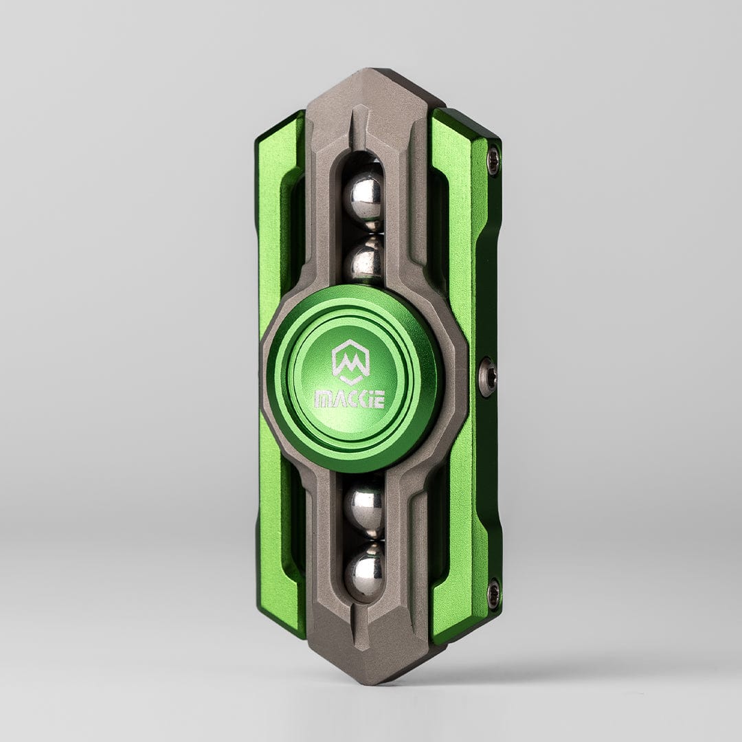 Hand Spinner – MACKIE Bar Armored Knight | Stainless Steel Aluminum EDC Fidget Spinner