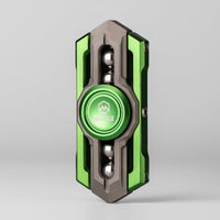 Stainless steel body + green aluminum armor