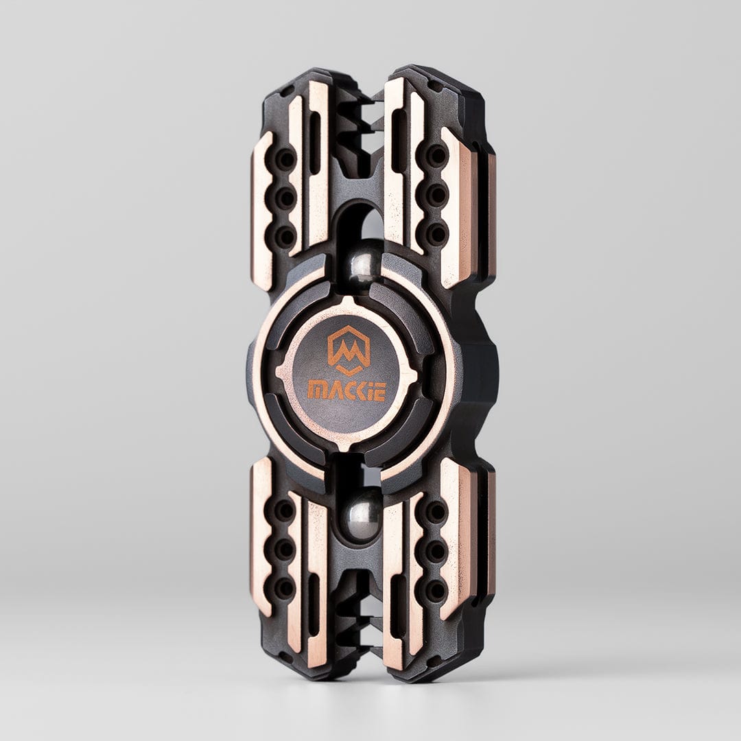 Spinning Top – MACKIE Bar Gluttony | Copper Titanium Zirconium EDC Fidget Spinner