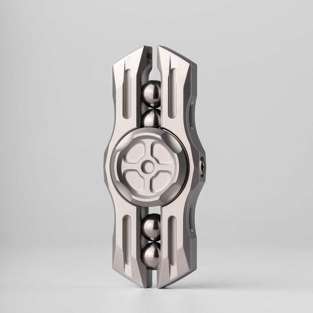 Precision Spinner – MACKIE Divine Sword 2.0 | Blasted Stainless Steel Zirconium EDC