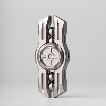 Precision Spinner – MACKIE Divine Sword 2.0 | Blasted Stainless Steel Zirconium EDC