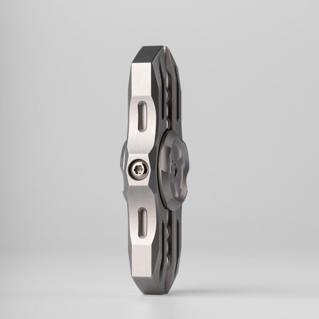 Precision Spinner – MACKIE Divine Sword 2.0 | Blasted Stainless Steel Zirconium EDC