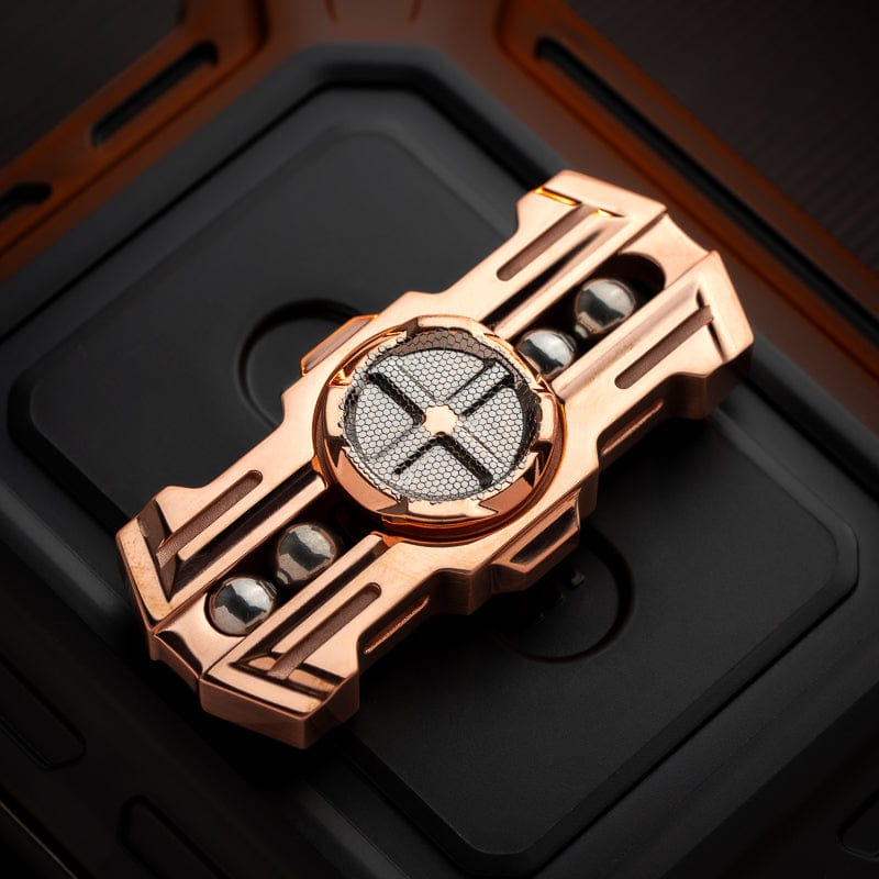 Gyroscope Toy – MACKIE Holy Sword EDC | Titanium Zirconium Mokuti Copper Fidget Spinner
