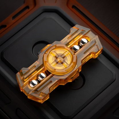 Gyroscope Toy – MACKIE Holy Sword EDC | Titanium Zirconium Mokuti Copper Fidget Spinner
