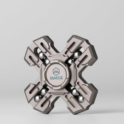 Gyroscope Toy – MACKIE Paladin | Titanium Zirconium Mokuti Zircuti EDC Fidget Spinner