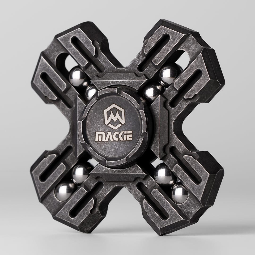 Gyroscope Toy – MACKIE Paladin | Titanium Zirconium Mokuti Zircuti EDC Fidget Spinner