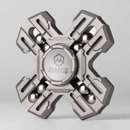 Gyroscope Toy – MACKIE Paladin | Titanium Zirconium Mokuti Zircuti EDC Fidget Spinner