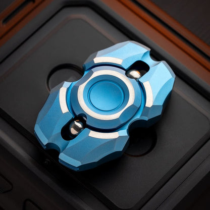 Hand Spinner – MACKIE Pulse | Titanium Brass Stainless Steel DIY Engraving EDC Gyroscope