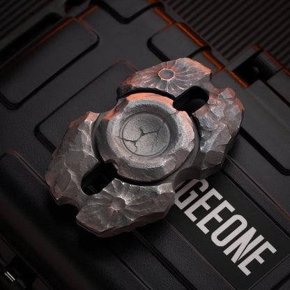 Hand Spinner – MACKIE Pulse | Titanium Brass Stainless Steel DIY Engraving EDC Gyroscope