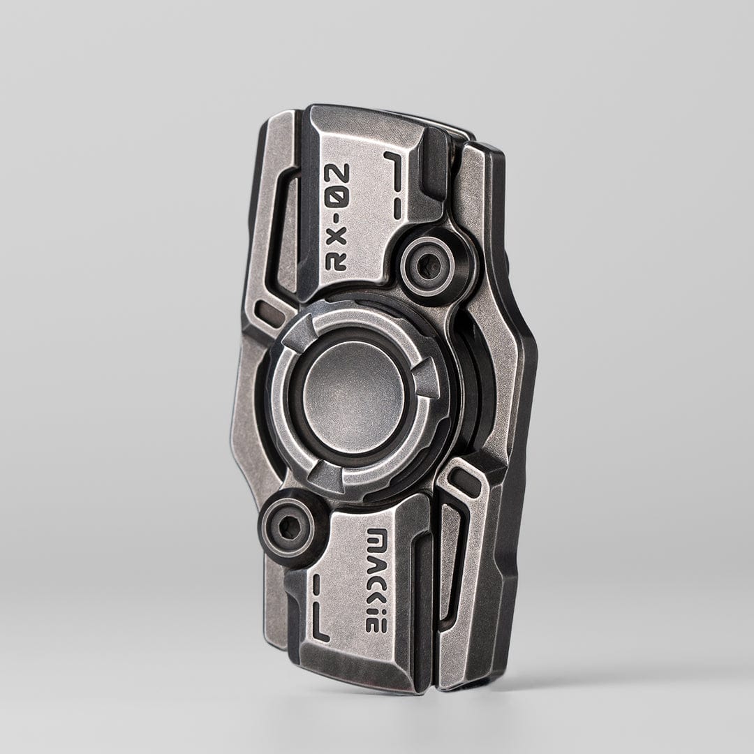 Fidget Spinner – MACKIE RX-02 | Titanium Stainless Steel EDC Precision Spinner