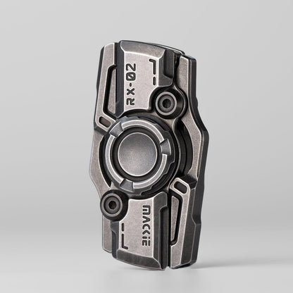 Fidget Spinner – MACKIE RX-02 | Titanium Stainless Steel EDC Precision Spinner