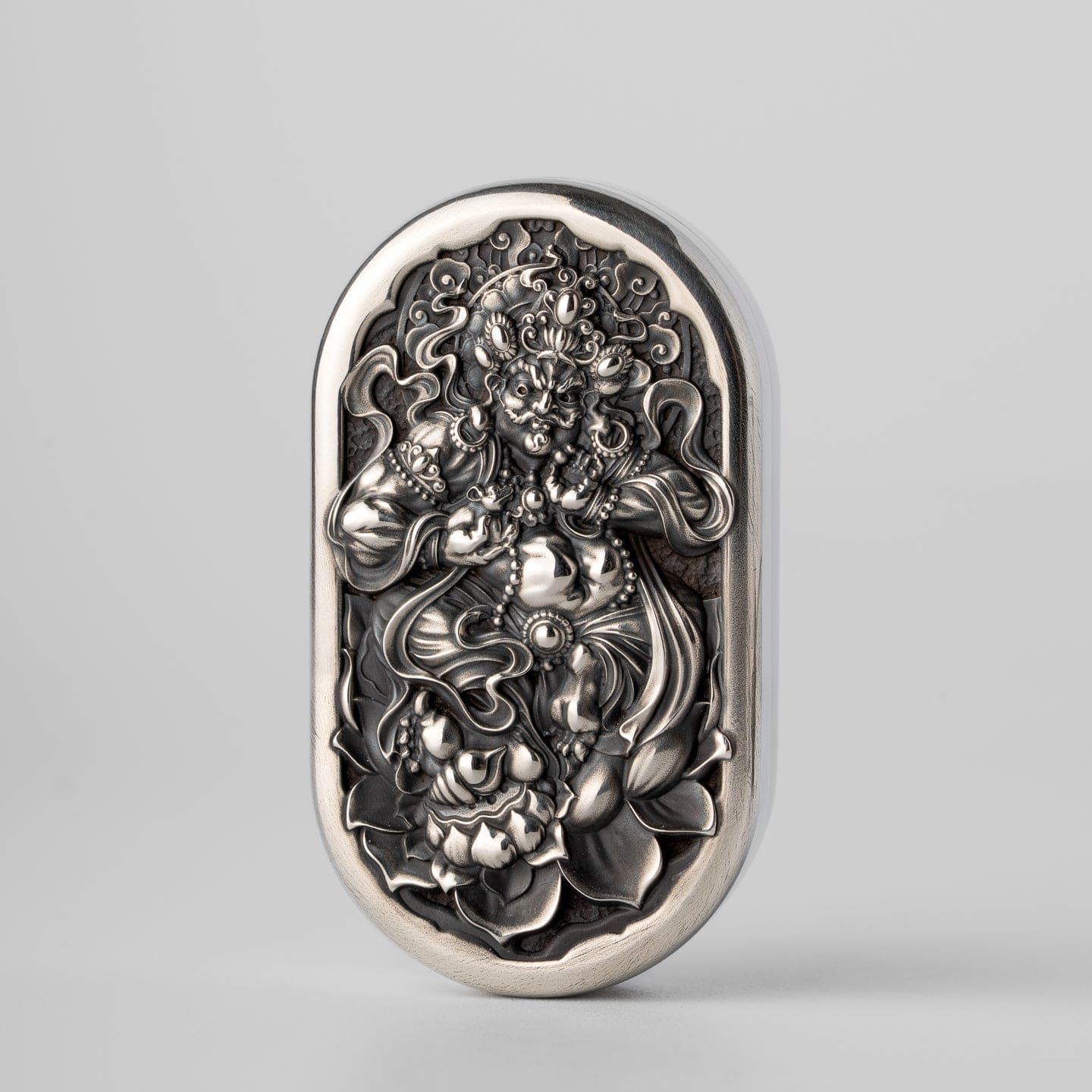 Haptic Coin – Magic Art Yellow Jambhala | Brass Cupronickel Copper EDC