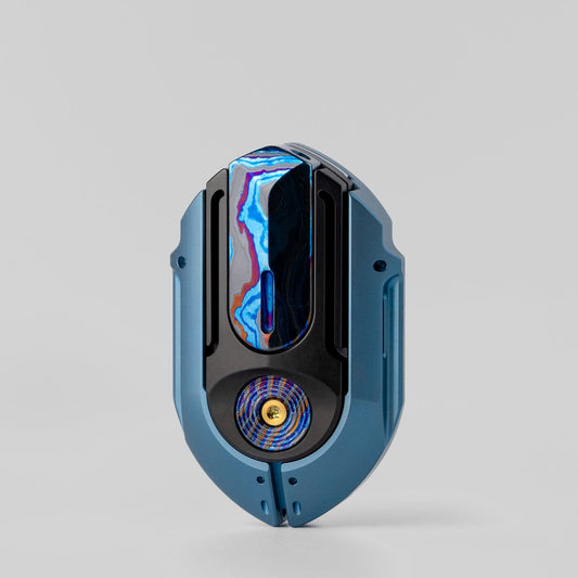 Fidget Slider EDC – Metilis Roche Strike 2.0 | Titanium Zircuti Mokuti Push Slider