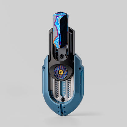Fidget Slider EDC – Metilis Roche Strike 2.0 | Titanium Zircuti Mokuti Push Slider