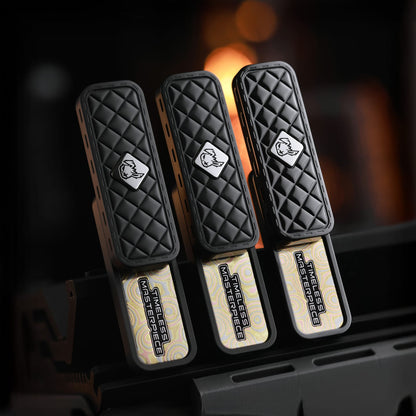 Mechanical Slider – Feng Ling Zirconium | Zirconium Mokume EDC Push Slider
