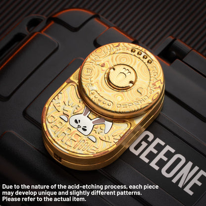Tactile Slider – MOT MIX | Mokuti Zircuti Mokume Zirconium EDC Push Slider
