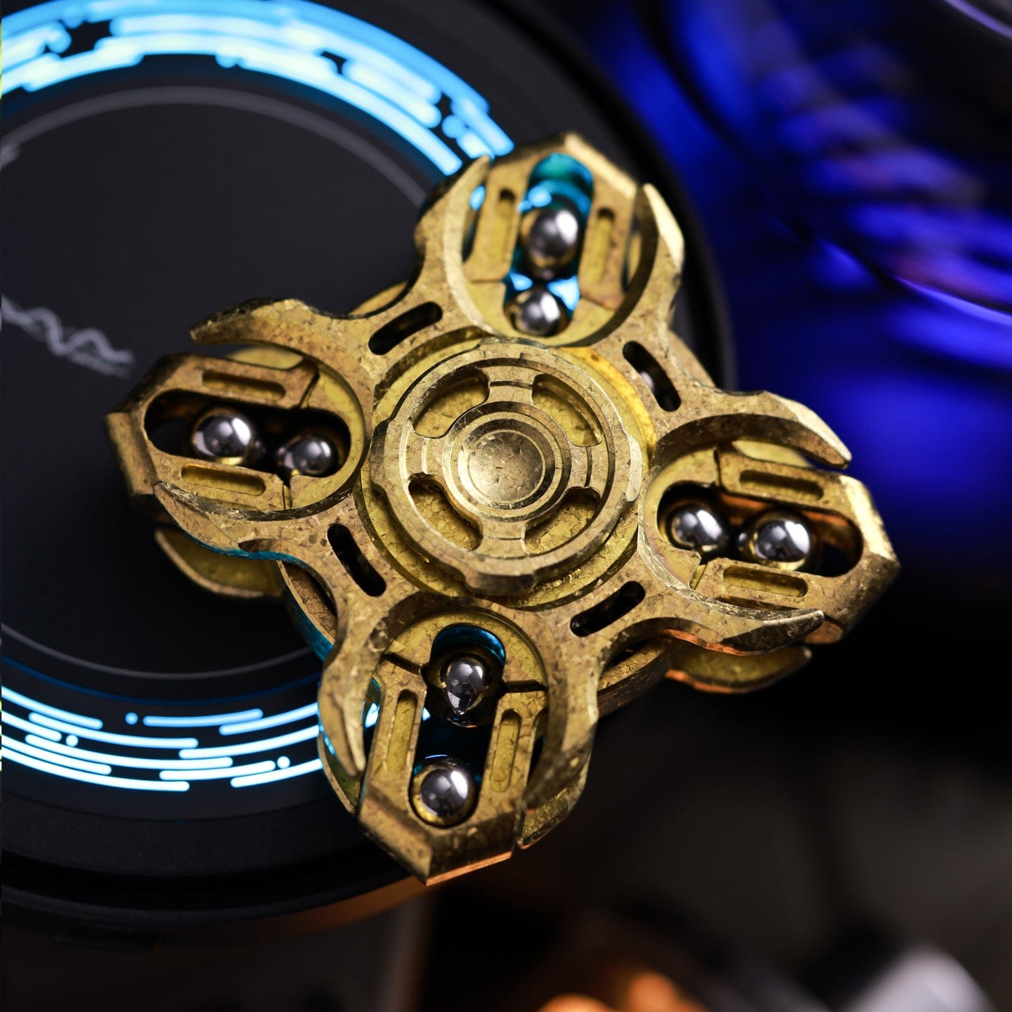 Hand Spinner – MOT Oracle | Crystal Zirconium Aluminum EDC Fidget
